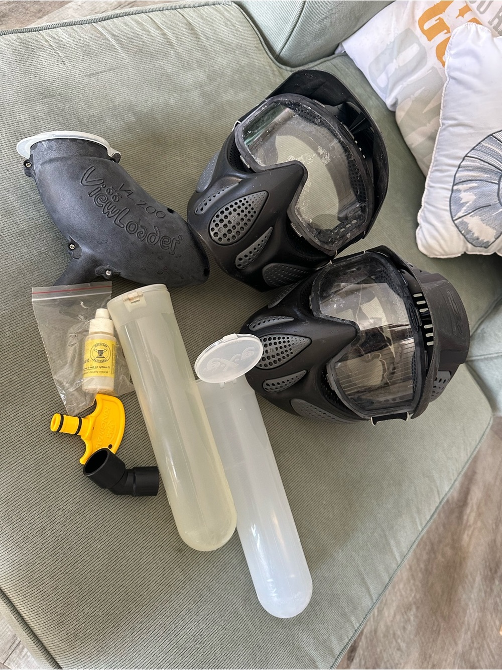 Paintball helmets view loader misc accessories